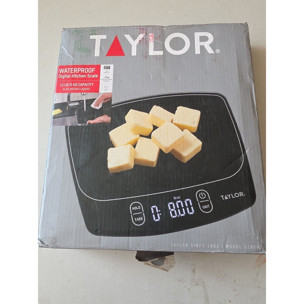 Taylor Digital Kitchen Scale 11 LB. Capacity